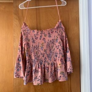 Candie's Flower Blouse Size Medium NEW